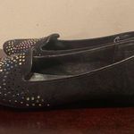 Brash ballet flats size 8 suede with multicolored rhinestones Photo 3