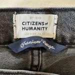 Citizens of Humanity  | Jolene High Rise Vintage Straight Gray Distressed Size 29 Photo 6
