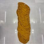 Norma Kamali  Diana one-shoulder jersey Minidress MOCHA Photo 2