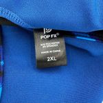 Pop Fit Cobalt Blue Sports Bra Racerback size 2X NWT Photo 6