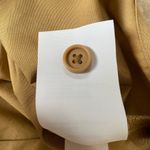 DSG women’s BF woven collared button down long sleeve shirt large sahara sand Tan Photo 8