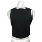 Princess Polly  Knitted V-Neck Sleeveless Pullover Crop Vest Sweater Top Sz XS/S Photo 1