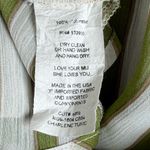 Show Me Your Mumu  Women’s Oversized Boho Sheer Stripe Tunic Blouse Lined Sz S Photo 6