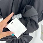 Calvin Klein rolled cap sleeve elastic tie waist cropped wide leg party size 4 Photo 13