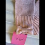 Kate Spade  Pink Rose Knit Bow Gloves NEW Photo 2