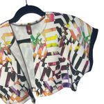 Cropped Open Front Cardigan XS Black Photo 3