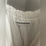 Reformation  Ivie Maxi Dress white size Medium Photo 6