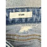 True Religion  Starr Jeans Distressed Light Wash Pink Side Stripe Size 25 EUC!!! Photo 5