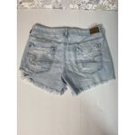American Eagle Tomgirl Shortie Cutoff Jean Shorts Button Fly Womens 8 EUC Photo 1
