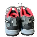 Shimano Women's Mountain Bike Cycling Shoes Gray Red Size 9.5 Photo 12