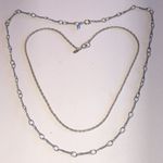 Sarah Coventry Vintage Silver Tone Chain Necklaces Photo 0
