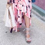 Sam Edelman  Sheri Suede Ankle Wrap Sandal Putty Gray Beige 9 Chunky Heel Shoes Photo 10