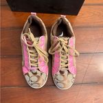 Coach  Naya Pink and‎ Brown Sneakers Photo 1