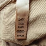 SKIMS New Soft Lounge Shimmer Long Sleeve Dress Camel Tan Metallic Foil Size M Photo 8