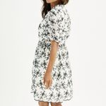 Draper James NWT  Black‎ Floral Embroidered Shirt Dress Size XXL Photo 3