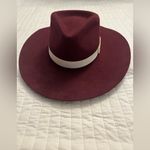 Twister Womens Burgundy Felt Hat Red Photo 1