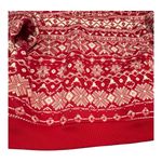 Better Together Red Fair Isle Snowflake Reindeer Christmas Sweater Women’s Small Photo 4