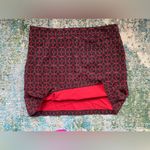 Greg Norman women’s red ring graphic print athletic golf skirt, size 10 Photo 7