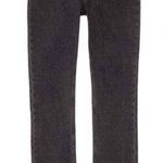 Abercrombie & Fitch A&F The Dad High Rise Jeans Washed Black Wash Siz 25 00 Long Photo 0