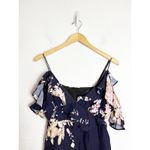 Revolve  Majorelle Salsa Mini Dress Size Small Fauna Blue Floral Fairy Whimsygoth Photo 4