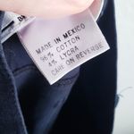 St. John  Sport Navy Blue Cotton Stretch Straight-Leg Pants Photo 7