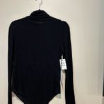 Nordstrom NWT Leith black semi sheer bodysuit Photo 1