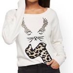 Ny&co NY &  cat face sweater Photo 0