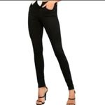 AGOLDE  High Rise Filter Free Skinny Jeans in Black Size 26‎ Photo 8