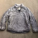 Thread and Supply Sherpa Fleece Pullover Jacket Size Medium Photo 0