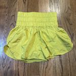 Free People Movement The Way Home Shorts Women's Size Small Goldenrod Athleisure Photo 0