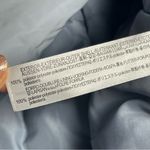 ZARA  Padded Blazer Style Jacket with Belt Dusty Blue Quilted Puffer Coat Size XL Photo 9