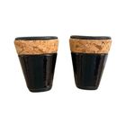 Donald Pliner VTG. Y2K BLACK BOW TIE WEDGE SANDALS SIZE 10 1/2 NEW. Photo 6