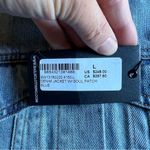 Rails NWT-  x Soul cycle Medium Vintage Denim Jacket W/ Soul Patch- Size Large Photo 7