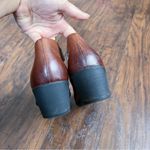 Dansko • Raina Burnished Leather Bootie brown Chestnut heeled ankle boot Photo 11