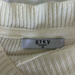 Grey Bandit White  Oversized Sweater Photo 2