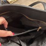 Marc New York Andrew Marc Black/ Gray Monogrammed Tote Bag VGUC Photo 7