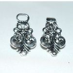 Source Unknown NIP 4 Sets Metal Collar Dress, Metal Sweater Clips, Cloak and Scarf Clip Pin Photo 2