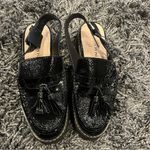 🌺DONALD PLINER MARSHA 2 BLACK SLING BACK LOAFERS SIZE 7🌺 Photo 1