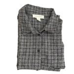 Treasure & Bond NWT Gray Long Sleeves Boxy Oversized Cropped Womens Blouse SZ S Photo 11