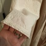 Togas Doris Bathrobe Jacquard Lace Trim Pockets Pale Pink Size XL Photo 2