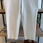 Talbots Mid-Rise Chatham Ankle White Woven Career Dress Pant Trouser, 10P Photo 2