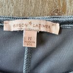 Gibson Latimer  Crushed Velvet Silver Dress Size Medium Photo 4