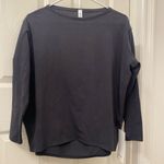 Lululemon  athletica Charcoal Long Sleeve Top Photo 1