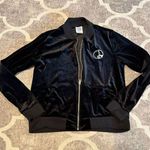 Disney The Nightmare Before Christmas Pumpkin King Velour Jacket size small  Photo 2