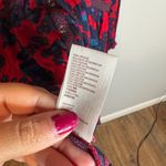 Free People Love Letter Tunic / Mini Dress Merlot Combo Floral Photo 4