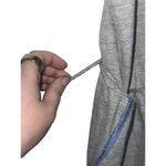 Anthropologie Saturday Sunday by  Gray Blue Knit Cotton Wide Leg Jumpsuit Size M Photo 3