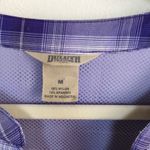 DULUTH TRADING CO Purple Plaid DuluthFlex Sidewinder Tunic Women's Medium Photo 3