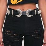 Pretty Little Thing Double Buckle Western Belt Photo 0