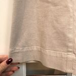 Fabiana Filippi Made in Italy Designer Beige Front Pleat Skirt Size Large L Tan Photo 4