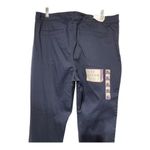 Gloria Vanderbilt Luxe Sateen Womens Pants Size 14 Navy Casual Wear Durable Fit Photo 2